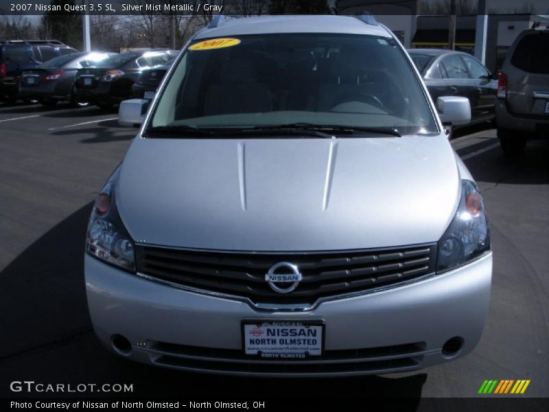 Silver Mist Metallic / Gray 2007 Nissan Quest 3.5 SL