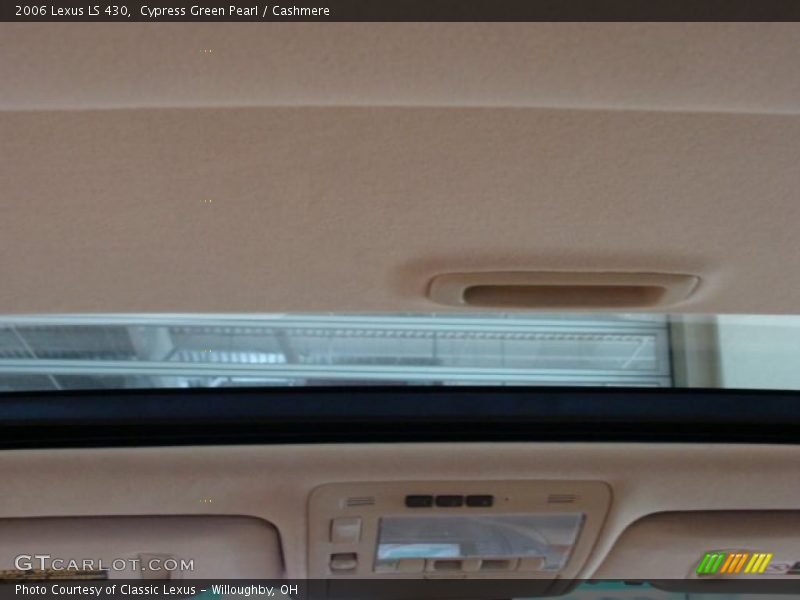 Cypress Green Pearl / Cashmere 2006 Lexus LS 430