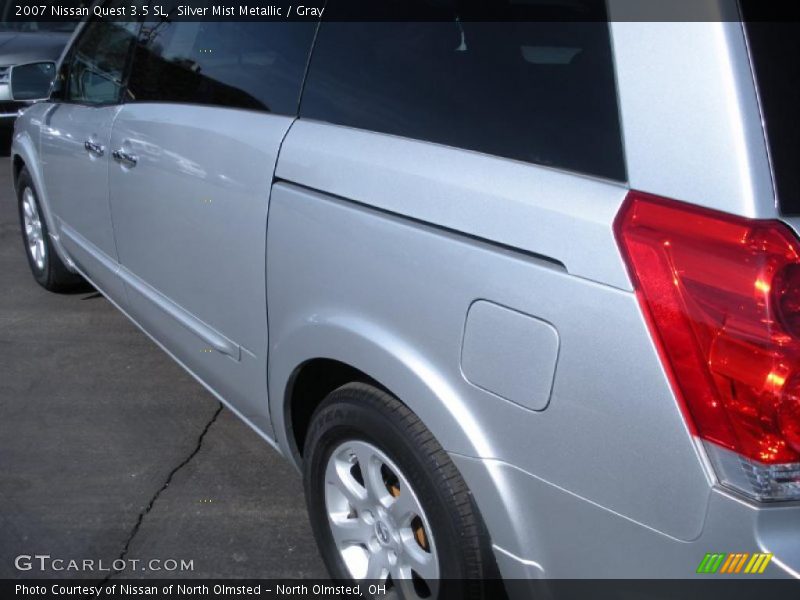 Silver Mist Metallic / Gray 2007 Nissan Quest 3.5 SL
