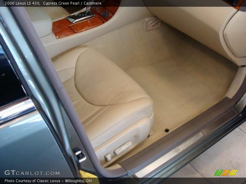 Cypress Green Pearl / Cashmere 2006 Lexus LS 430