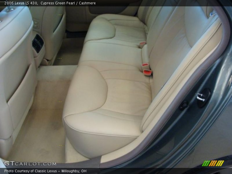 Cypress Green Pearl / Cashmere 2006 Lexus LS 430