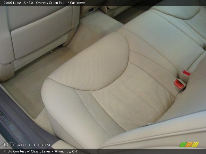 Cypress Green Pearl / Cashmere 2006 Lexus LS 430