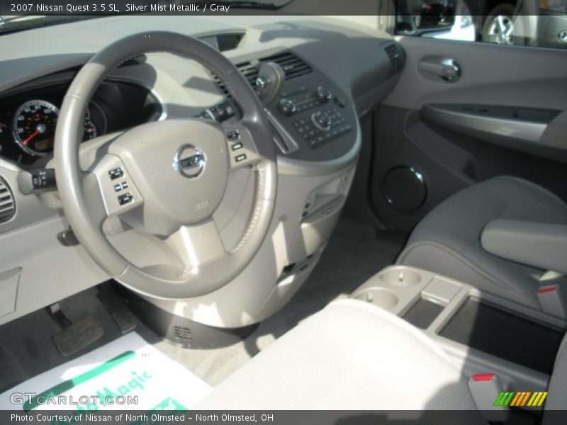 Silver Mist Metallic / Gray 2007 Nissan Quest 3.5 SL
