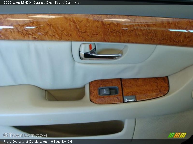 Cypress Green Pearl / Cashmere 2006 Lexus LS 430