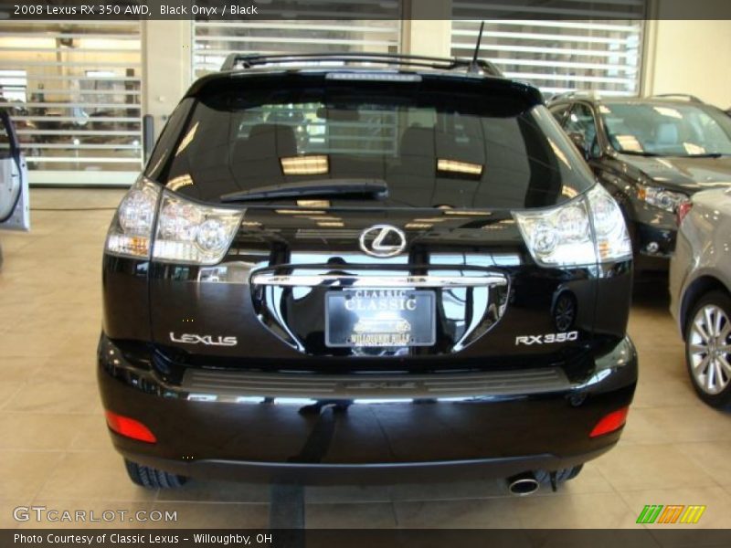 Black Onyx / Black 2008 Lexus RX 350 AWD