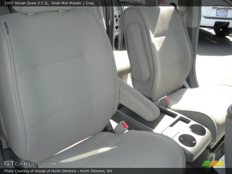 Silver Mist Metallic / Gray 2007 Nissan Quest 3.5 SL