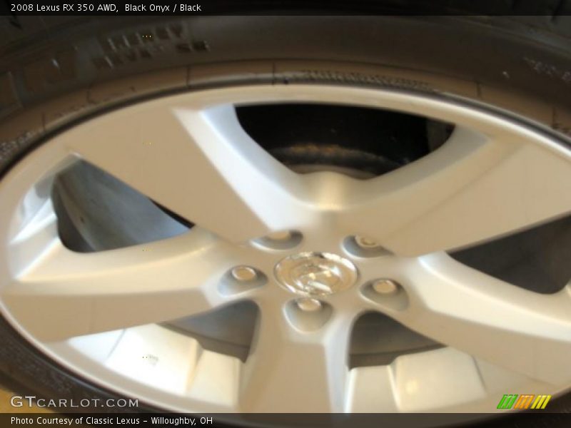 Black Onyx / Black 2008 Lexus RX 350 AWD