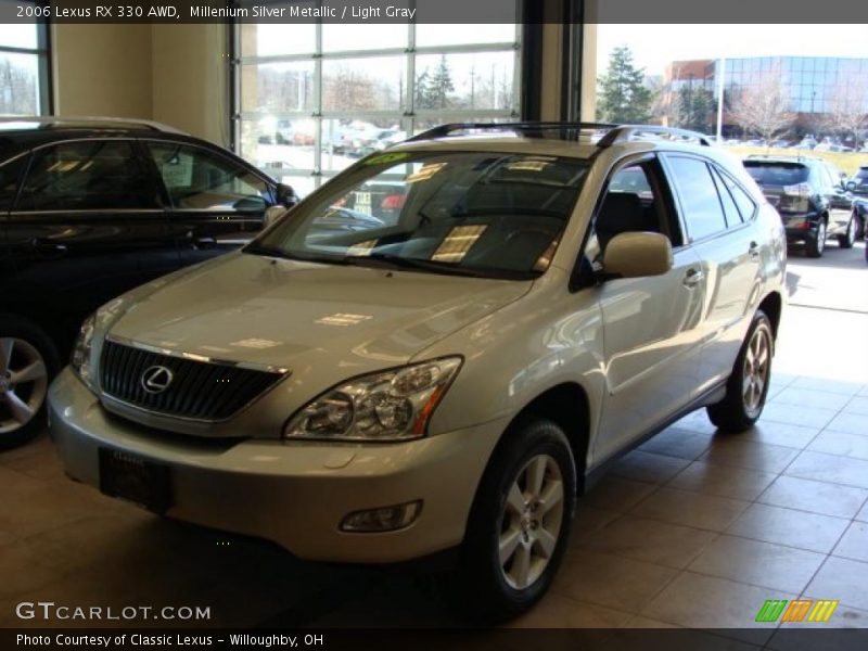 Millenium Silver Metallic / Light Gray 2006 Lexus RX 330 AWD