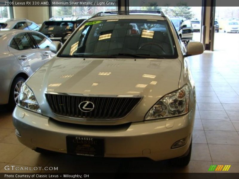 Millenium Silver Metallic / Light Gray 2006 Lexus RX 330 AWD
