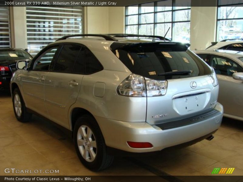 Millenium Silver Metallic / Light Gray 2006 Lexus RX 330 AWD