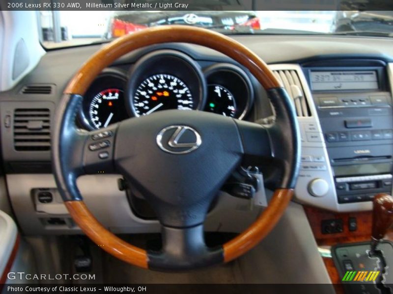 Millenium Silver Metallic / Light Gray 2006 Lexus RX 330 AWD