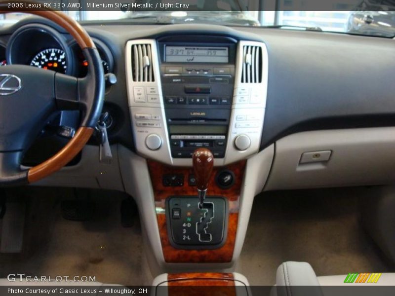 Millenium Silver Metallic / Light Gray 2006 Lexus RX 330 AWD