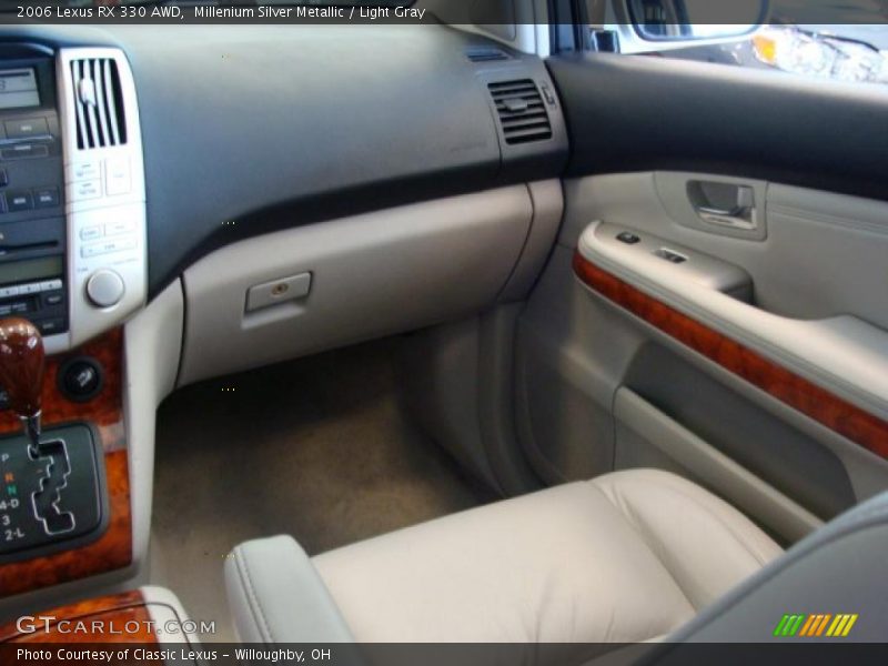 Millenium Silver Metallic / Light Gray 2006 Lexus RX 330 AWD