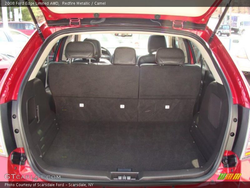 Redfire Metallic / Camel 2008 Ford Edge Limited AWD