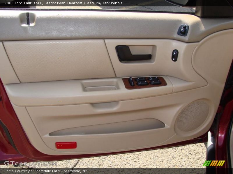 Merlot Pearl Clearcoat / Medium/Dark Pebble 2005 Ford Taurus SEL