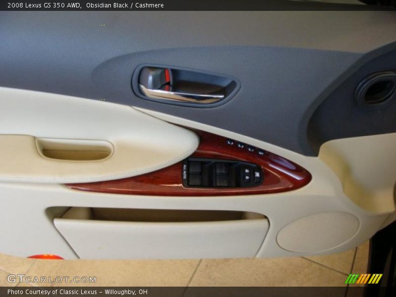 Obsidian Black / Cashmere 2008 Lexus GS 350 AWD