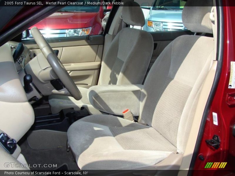 Merlot Pearl Clearcoat / Medium/Dark Pebble 2005 Ford Taurus SEL