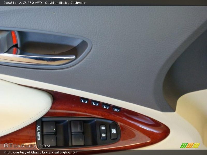 Obsidian Black / Cashmere 2008 Lexus GS 350 AWD