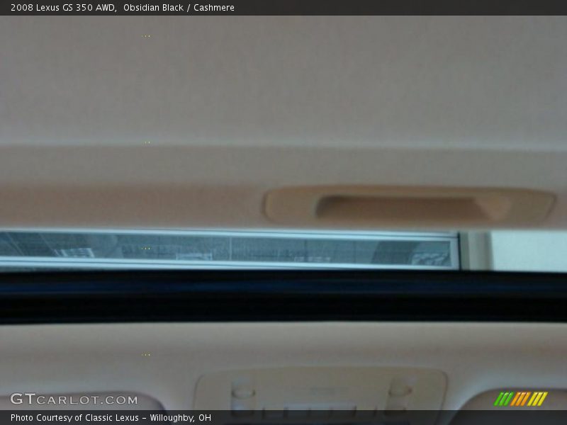 Obsidian Black / Cashmere 2008 Lexus GS 350 AWD