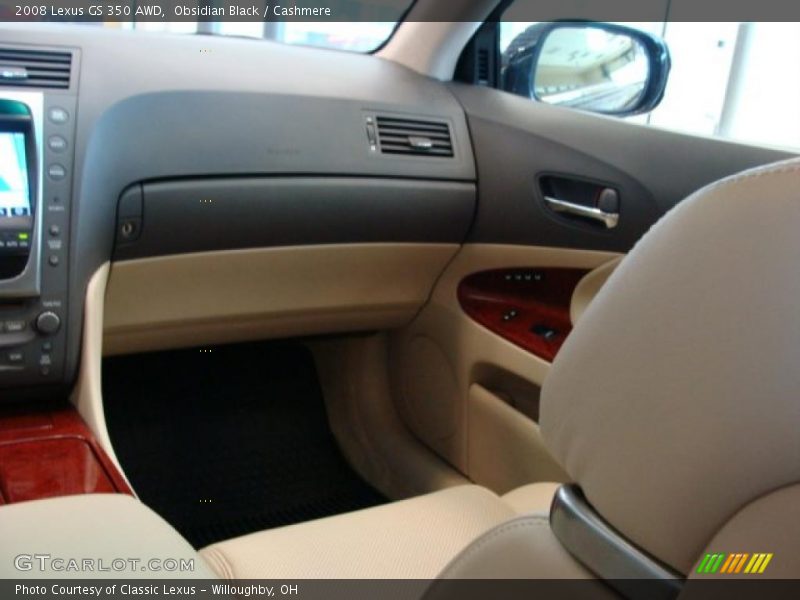 Obsidian Black / Cashmere 2008 Lexus GS 350 AWD