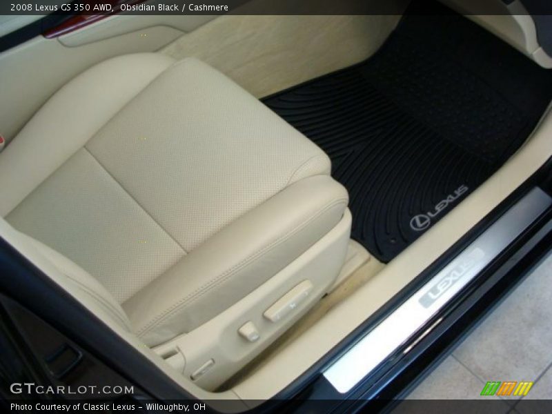 Obsidian Black / Cashmere 2008 Lexus GS 350 AWD