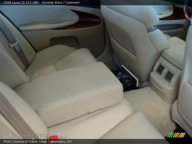 Obsidian Black / Cashmere 2008 Lexus GS 350 AWD