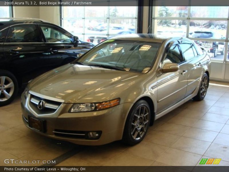 Bold Beige Metallic / Parchment 2008 Acura TL 3.2