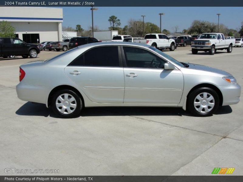 Lunar Mist Metallic / Stone 2004 Toyota Camry LE