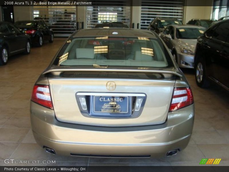 Bold Beige Metallic / Parchment 2008 Acura TL 3.2