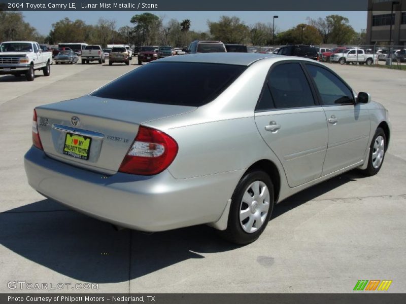 Lunar Mist Metallic / Stone 2004 Toyota Camry LE