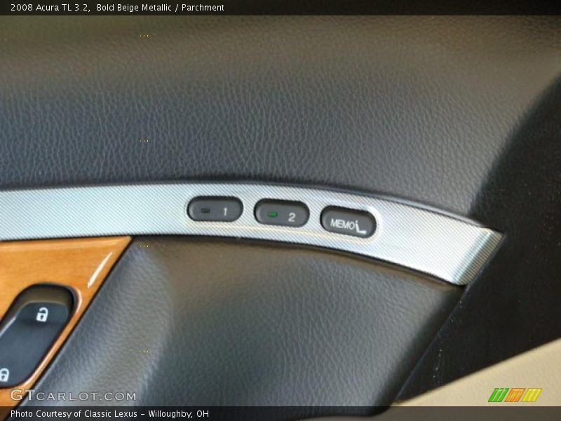 Bold Beige Metallic / Parchment 2008 Acura TL 3.2