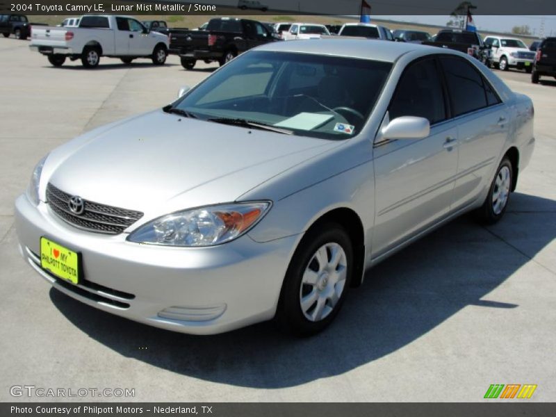 Lunar Mist Metallic / Stone 2004 Toyota Camry LE