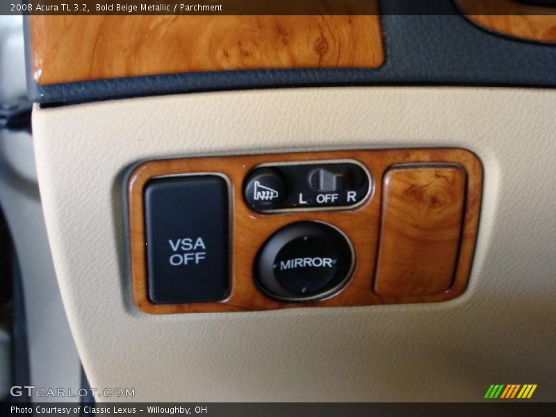 Bold Beige Metallic / Parchment 2008 Acura TL 3.2