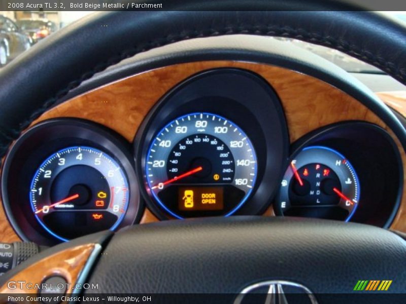 Bold Beige Metallic / Parchment 2008 Acura TL 3.2