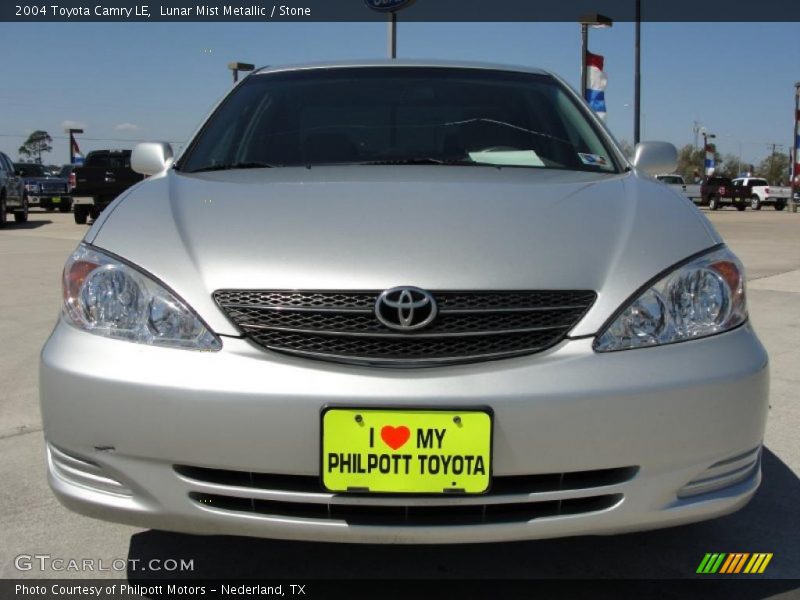 Lunar Mist Metallic / Stone 2004 Toyota Camry LE