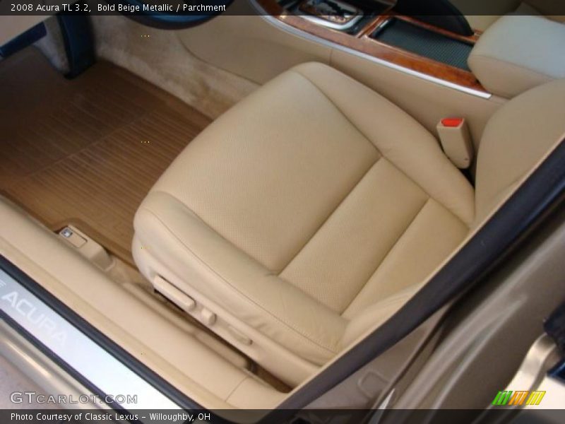 Bold Beige Metallic / Parchment 2008 Acura TL 3.2