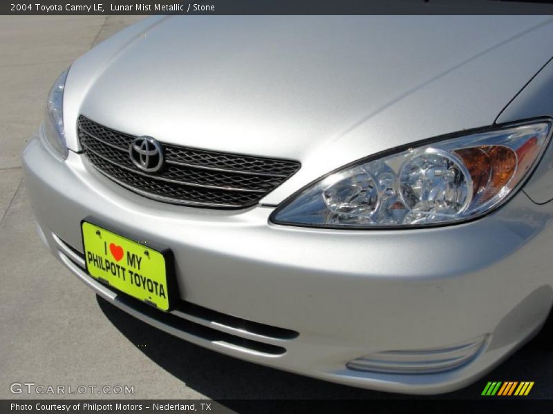 Lunar Mist Metallic / Stone 2004 Toyota Camry LE