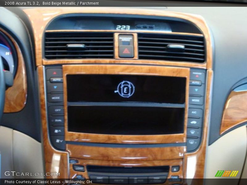 Bold Beige Metallic / Parchment 2008 Acura TL 3.2