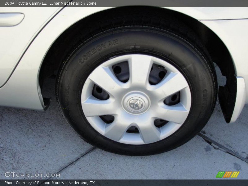 Lunar Mist Metallic / Stone 2004 Toyota Camry LE