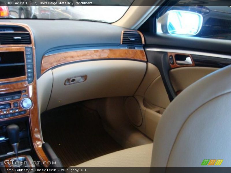 Bold Beige Metallic / Parchment 2008 Acura TL 3.2