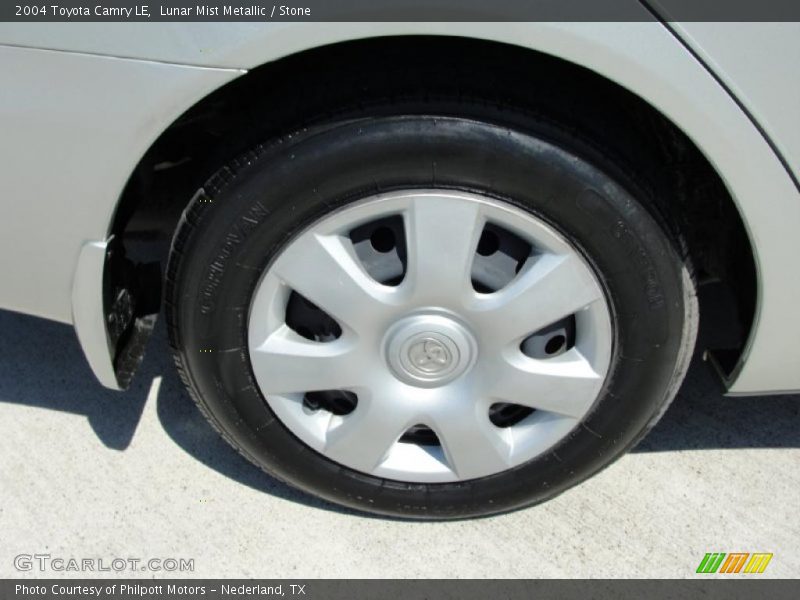 Lunar Mist Metallic / Stone 2004 Toyota Camry LE