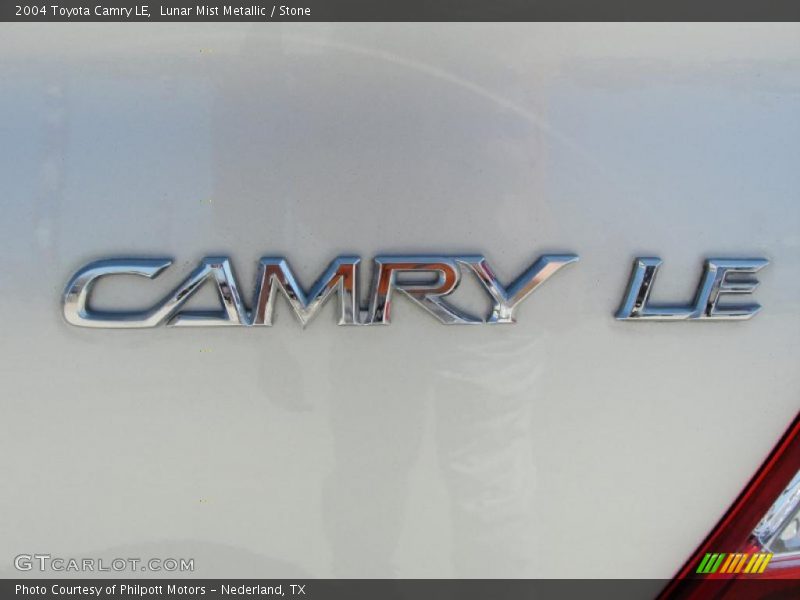 Lunar Mist Metallic / Stone 2004 Toyota Camry LE