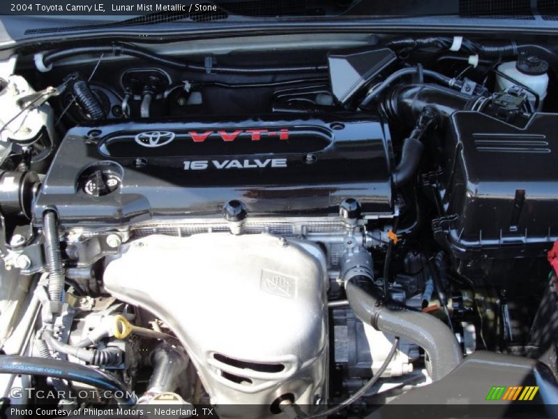 Lunar Mist Metallic / Stone 2004 Toyota Camry LE