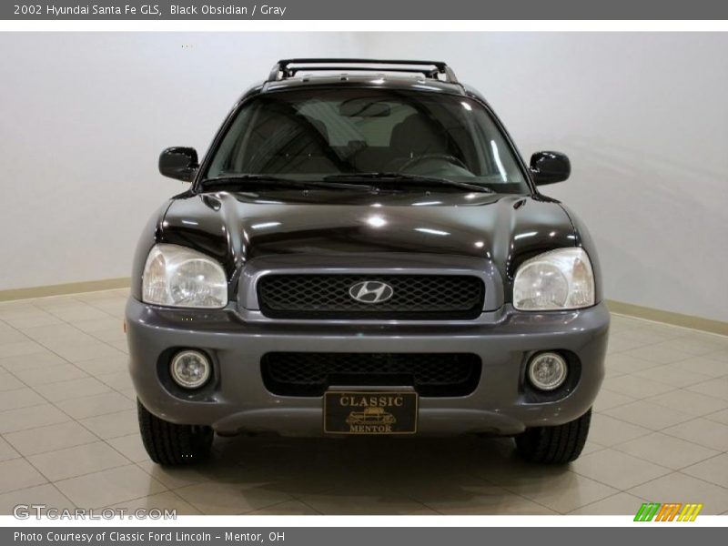 Black Obsidian / Gray 2002 Hyundai Santa Fe GLS