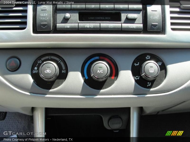 Lunar Mist Metallic / Stone 2004 Toyota Camry LE