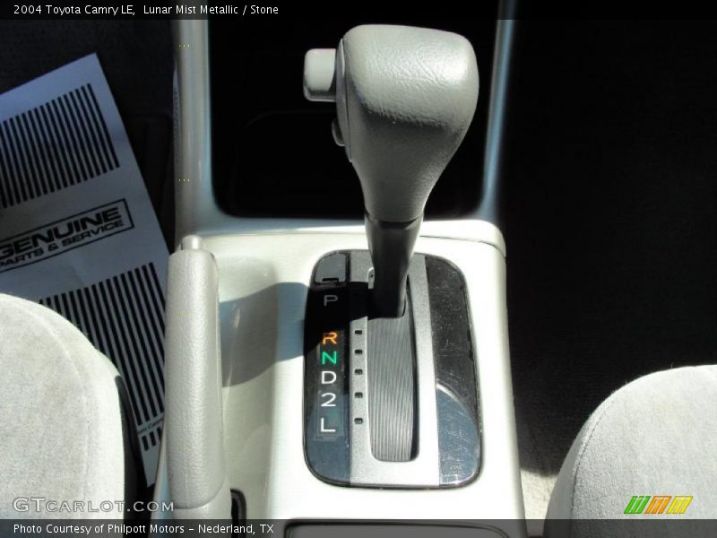 Lunar Mist Metallic / Stone 2004 Toyota Camry LE