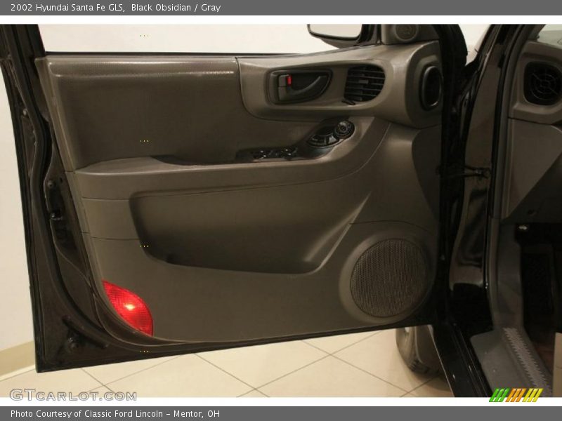 Black Obsidian / Gray 2002 Hyundai Santa Fe GLS