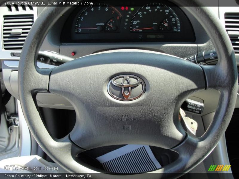 Lunar Mist Metallic / Stone 2004 Toyota Camry LE