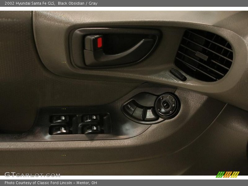 Black Obsidian / Gray 2002 Hyundai Santa Fe GLS