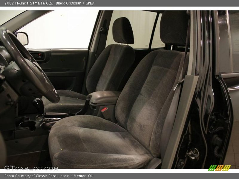 Black Obsidian / Gray 2002 Hyundai Santa Fe GLS